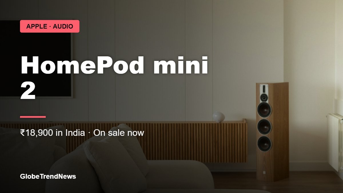 HomePod mini 2 price in India – smart speaker in living room