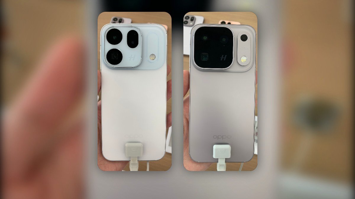 OPPO Find X10 and Find X10 Pro Max phones shown from the back